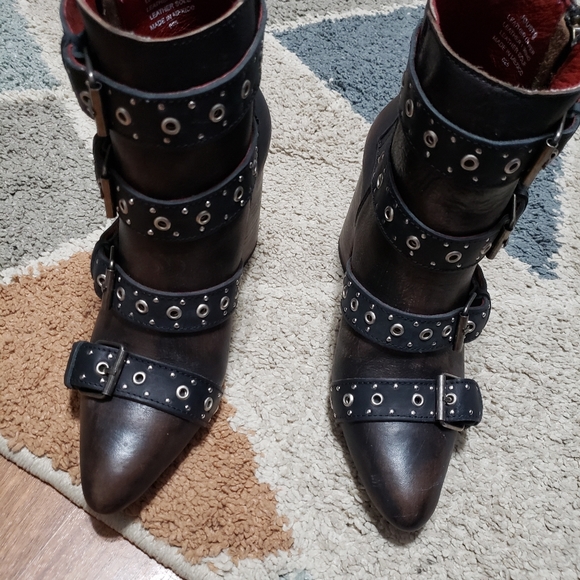 Freebird by Steven Joust boots distressed black - Picture 7 of 12